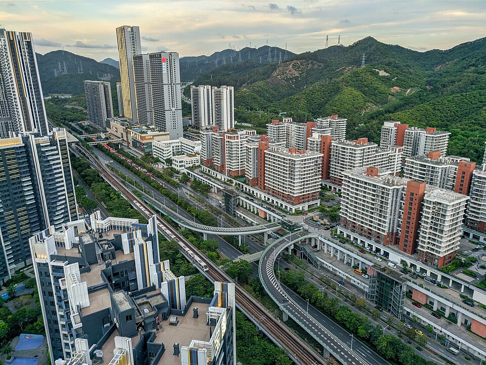 Depot Tanglang và phát triển phía trên · 25/5/2021. Ảnh bối cảnh khu vực, không phải thống kê nhà ở.